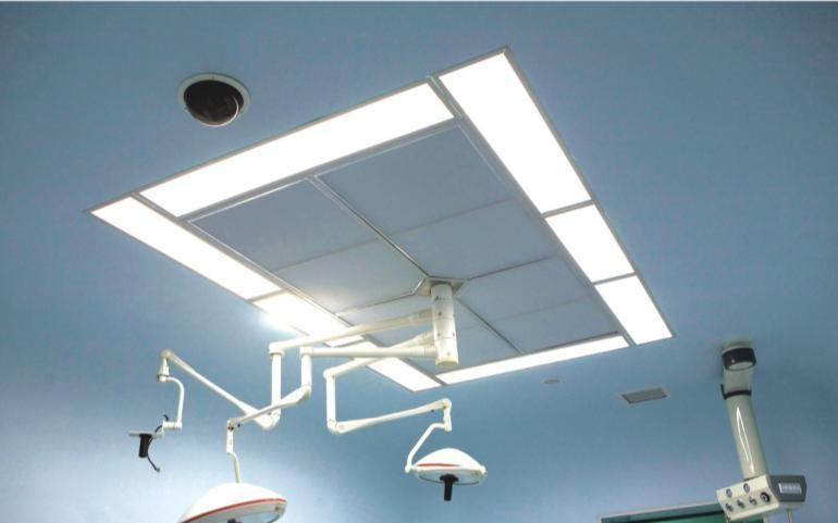 Operating room air supply ceiling, laminar ceiling, laminar hood