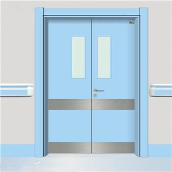 Medical double door