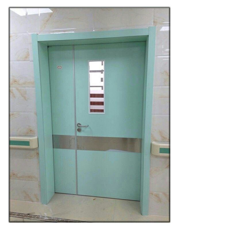 Medical double-opening mother-child door