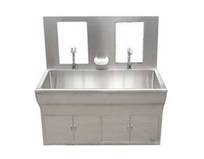 Double-seated sink