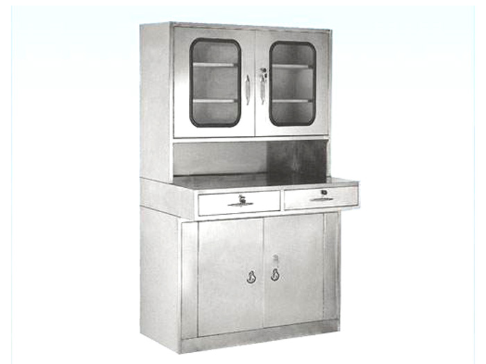 Stainless steel instrument cabinet