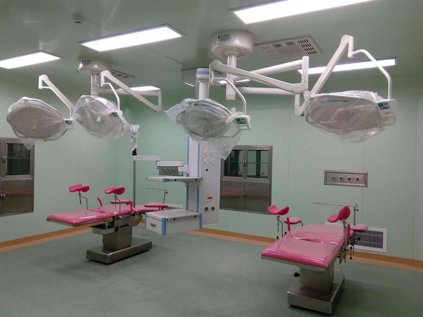 Purification engineering design of operating room
