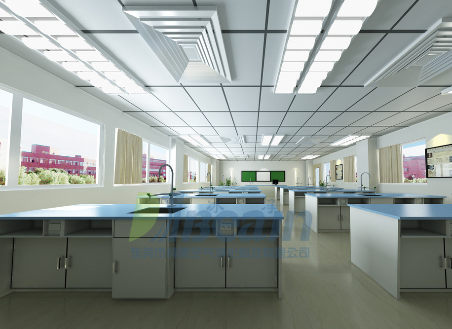 Decoration of purification laboratory