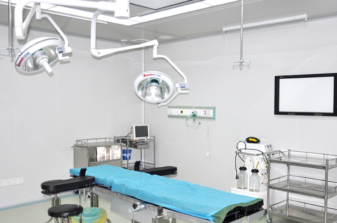 Hospital laminar flow purification operating room